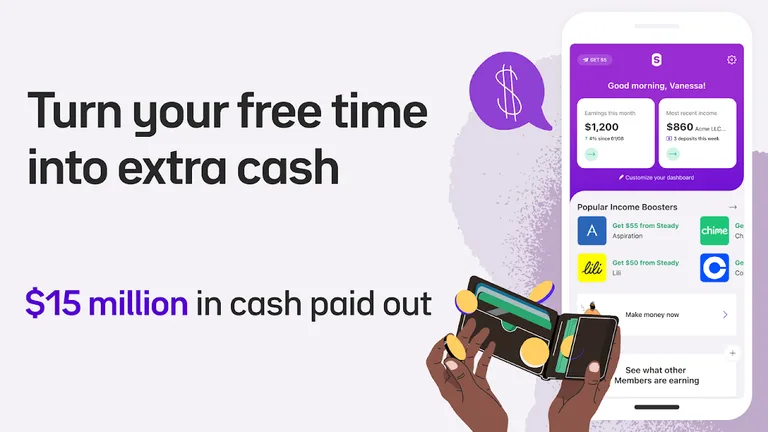 Steady - Earn Money screenshot 3