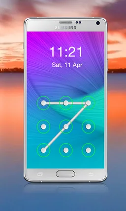 Galaxy Lock Screen Pattern screenshot 5