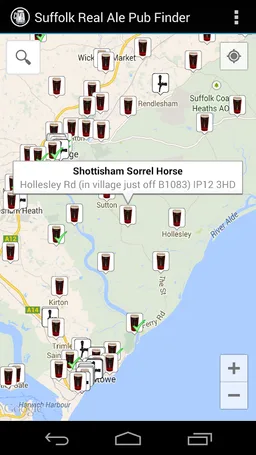 Suffolk Real Ale Pub Finder screenshot 4