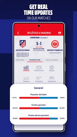 Atlético de Madrid screenshot 5