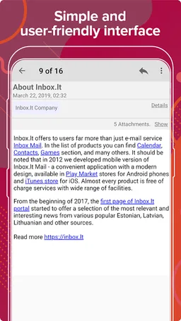 Inbox.lt screenshot 4