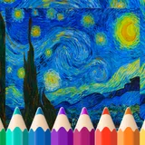 Vincent van Gogh Coloring Book icon