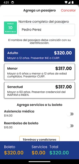 Transpais screenshot 5