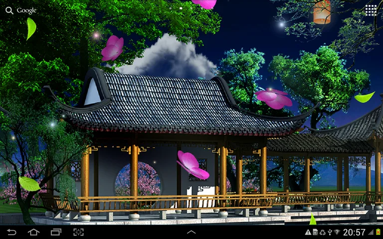 Oriental Garden Live Wallpaper screenshot 2