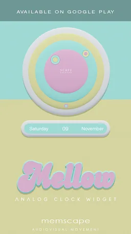 MELLOW Digital Clock Widget screenshot 4