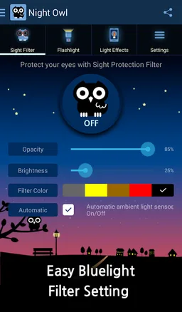 Night Owl-Bluelight Cut Filter screenshot 13