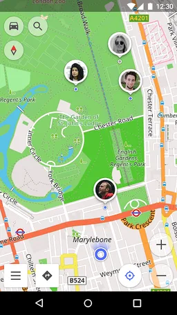 OsmAnd Online GPS Tracker screenshot 1