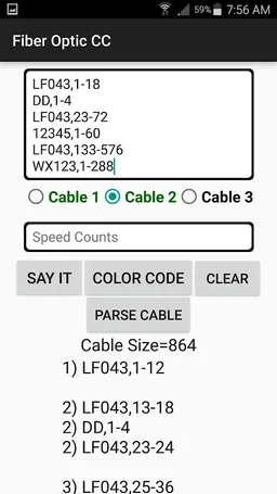Fiber Optic Color Code screenshot 6