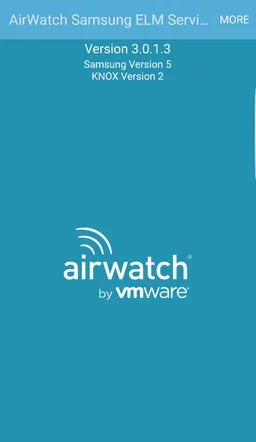 AirWatch Samsung ELM Service screenshot 3