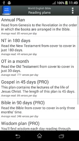 World English Bible screenshot 5