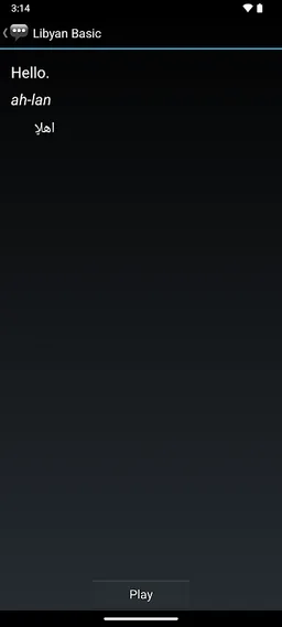 Libyan Basic Phrases screenshot 3