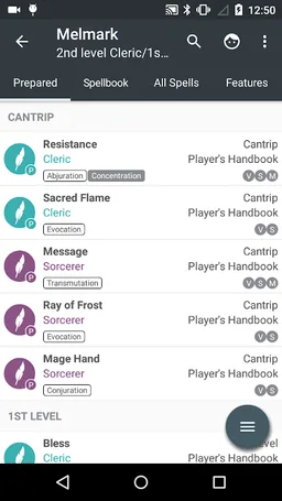 5th Edition Spellbook screenshot 8