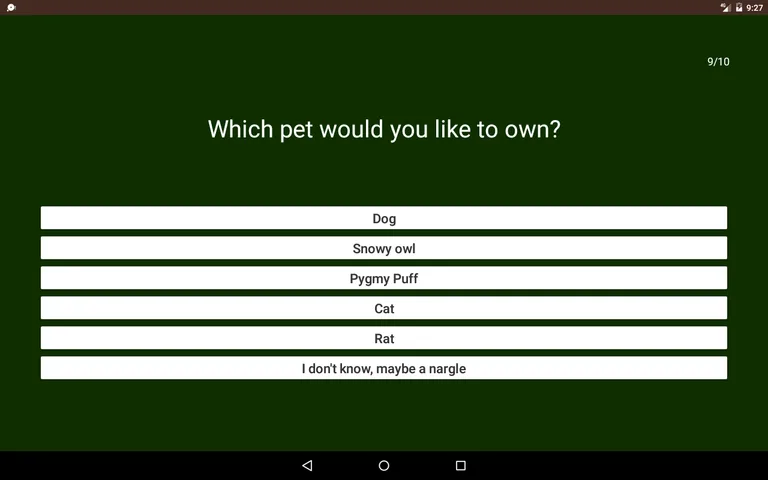 Who are you in Harry Potter? screenshot 2