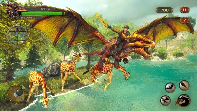 Dragon Simulator Attack 3D Game screenshot 9