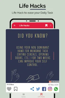 Make Me Better :Motivation App screenshot 6