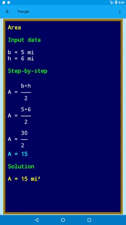 Polygeom: Geometry Formulas screenshot 11
