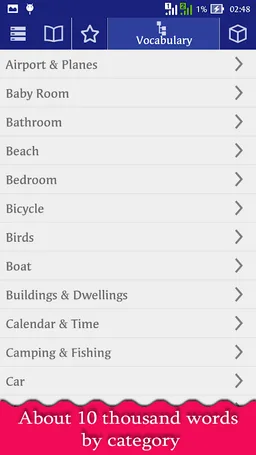 English Swahili Dictionary screenshot 4