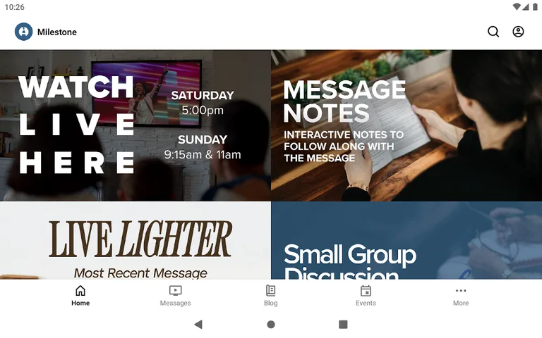 Milestone Church screenshot 6