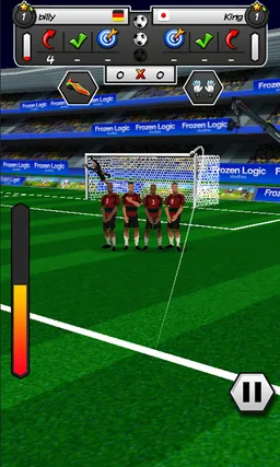 Free Kick Soccer Duel screenshot 1