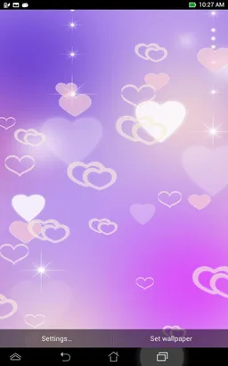 Romantic Live Wallpaper screenshot 15