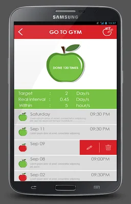 Apple A Day Productivity App screenshot 14