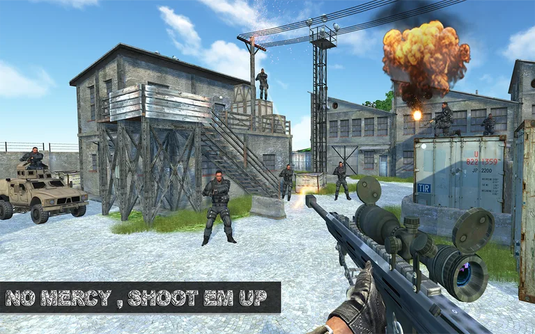 Stealth Military Sniper Shoot screenshot 10