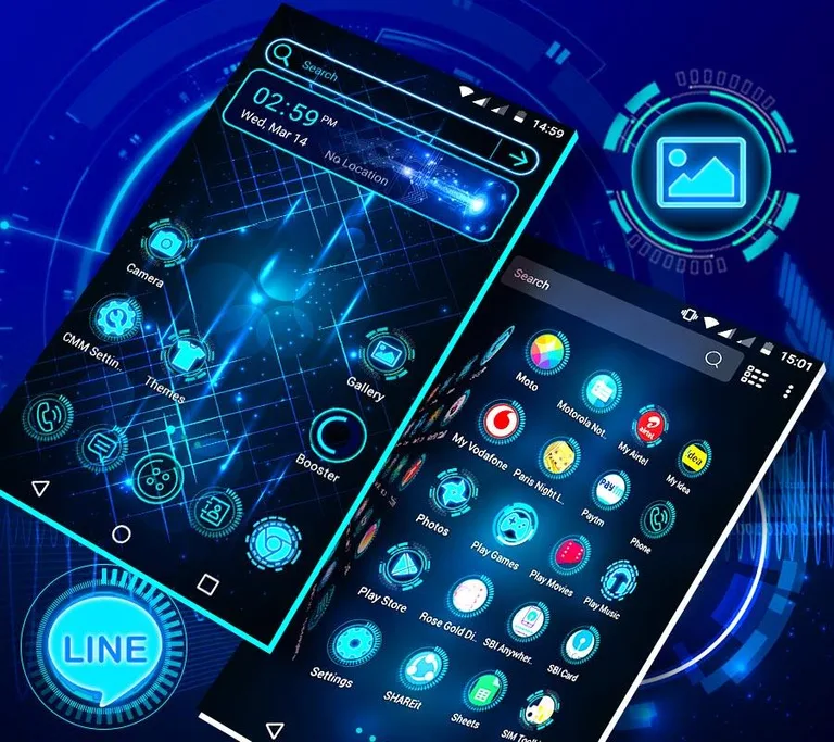 Technology Launcher Theme screenshot 6