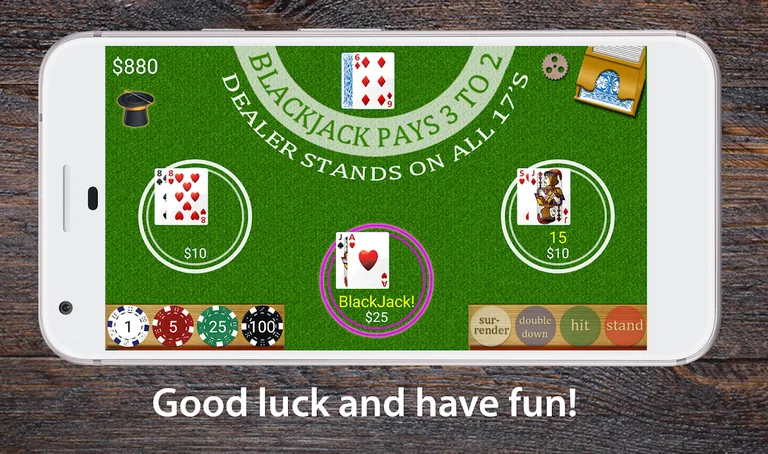Multi Hand Blackjack screenshot 9