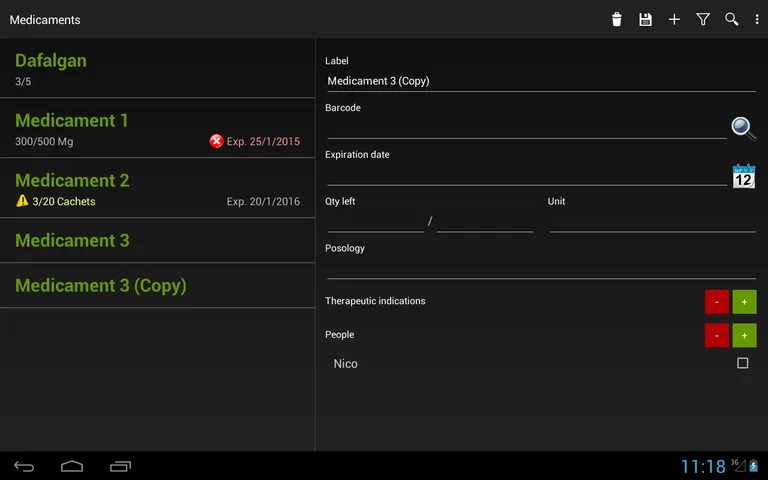 My Medicine Cabinet screenshot 1