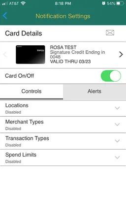 TVFCU Cards screenshot 6