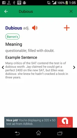 Word Store +Flashcard GRE/GMAT screenshot 8