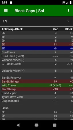 Guilty Gaps - AFGC Frame Data Applications! screenshot 4