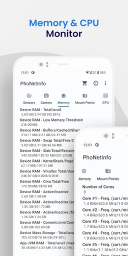 Device Info - PhoNetInfo screenshot 7