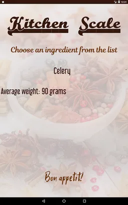 Kitchen Scale screenshot 2
