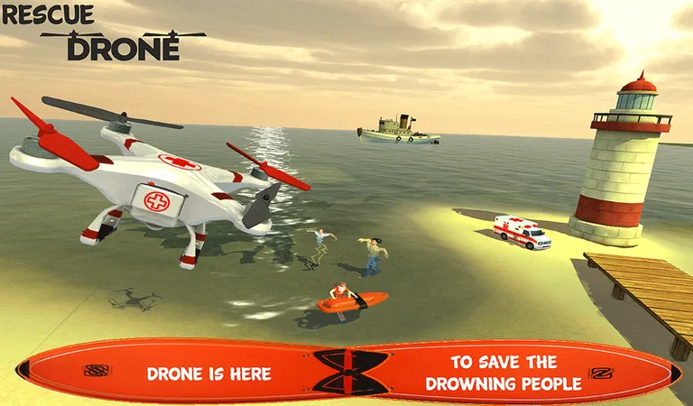 QuadCopter Drone:Emergency SIM screenshot 10