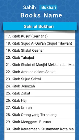 Sahih Al Bukhari (Indonesia) screenshot 3