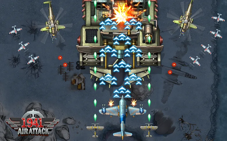 1941 AirAttack: Airplane Games screenshot 14