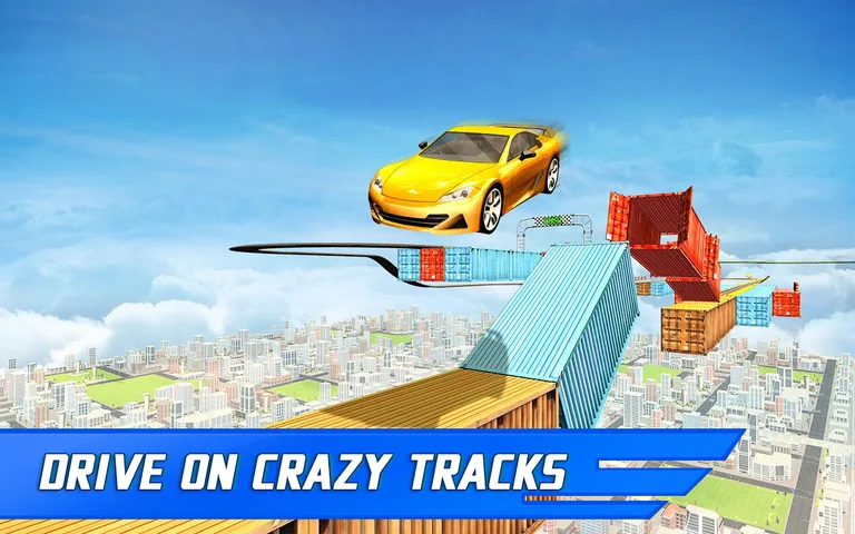 Racing Car Stunts: Crazy Track screenshot 4