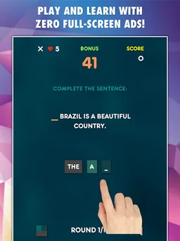 Articles Grammar Test screenshot 8