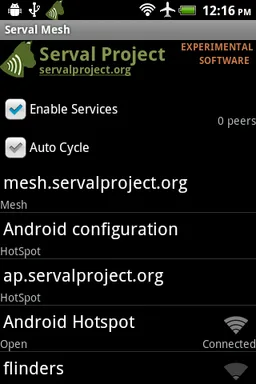 The Serval Mesh screenshot 4