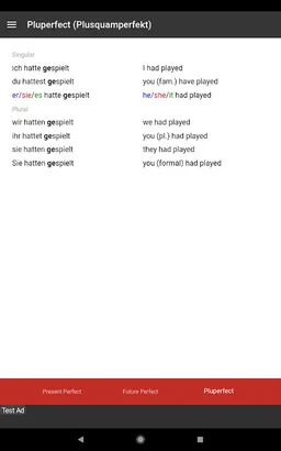 German Grammar screenshot 8