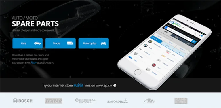 Auto spare parts cover image