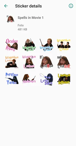 WAStickers for HarryPotter screenshot 3