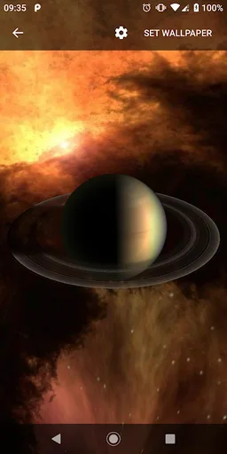 Planets Live Wallpaper Plus screenshot 2
