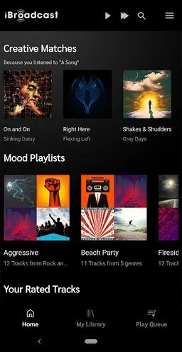 iBroadcast screenshot 2