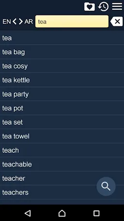 English Arabic Dictionary screenshot 10