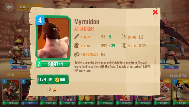 Trojan War: Castle Clash Cards screenshot 8