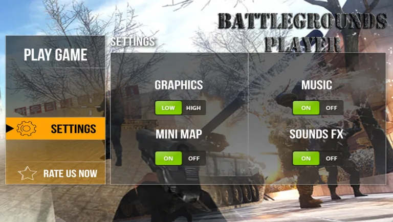 Fire Free Squad Battle Royale Battleground Player screenshot 2