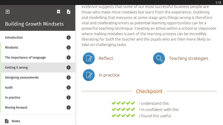 WHP CPD Hub screenshot 4