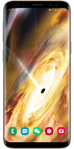 Super Black Hole Live Wallpaper Free screenshot 3